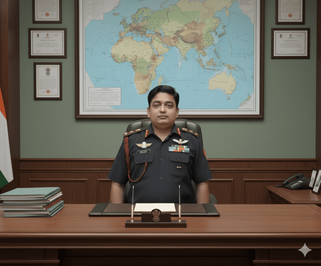 Colonel(Dr) Subhash Sinha, Veteran - Founder and decorated Indian Army veteran with 31+ years of military service